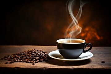 Fototapeta premium coffee, cup, drink, cafe, mug, beverage, espresso, brown, hot, white