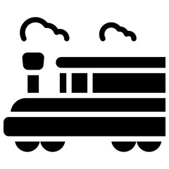 train solid icon