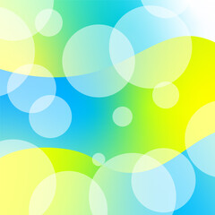 Minimal geometric background. elements with a liquid gradient. The composition of dynamic shapes. Eps Vector
