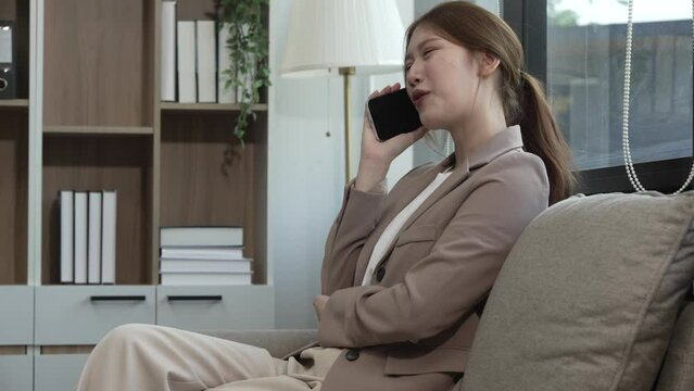 young Asian businesswoman, dressed in a formal suit, navigates complexities of the stock market as a consultant, loan officer, financial advisor, embodying entrepreneurship and strategic prowess.