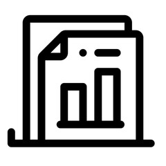 Data Management Line Icon