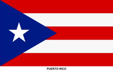 Flag of PUERTO RICO, PUERTO RICO national flag © pockygallery11