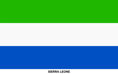 Flag of SIERRA LEONE, SIERRA LEONE national flag