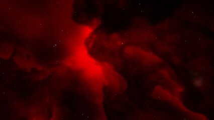 Space background. Nice clean colorful nebula with star field. 3D rendering
