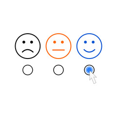 Smiles icon isolated on transparent background