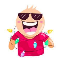 Indian Celebration Flat Stickers