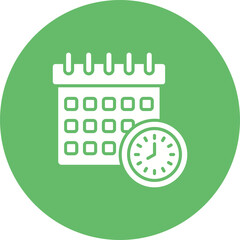 Fototapeta premium Deadline Icon