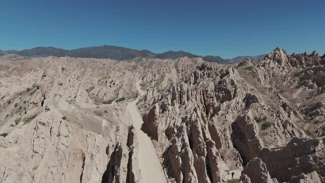 "Quebrada de la flechas" in Cafayate, Argentina.