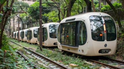Innovative self driving pod system transforms urban transport, enhancing convenience and reliability