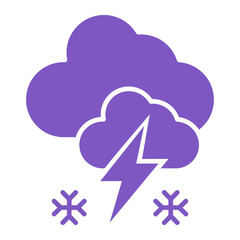 Snow Storm Icon