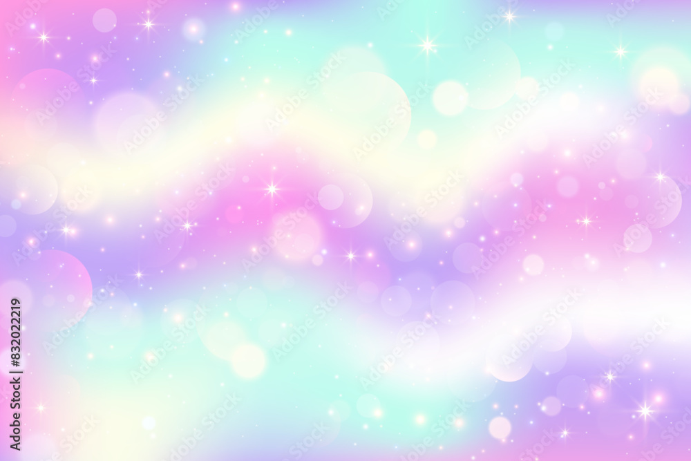 Poster color gradient background. blurred pink abstract liquid mesh texture with sparkles and bokeh. vector