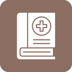 Obraz premium Medical Book Icon