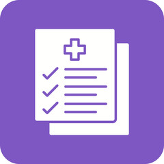 Fototapeta premium Report Icon