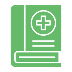 Obraz premium Medical Book Icon