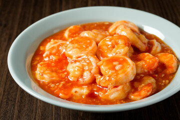 エビのチリソース