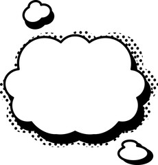 Comic Speech Bubble Illustration