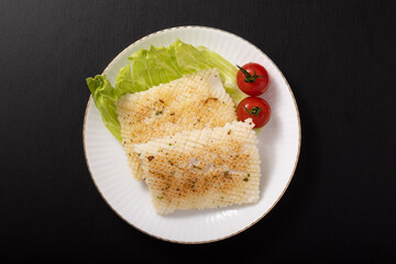 イカステーキ　（ねぎ塩）