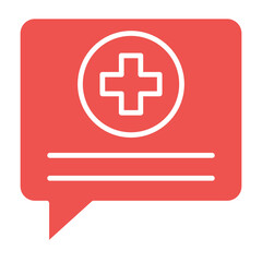 Fototapeta premium Medical App Icon