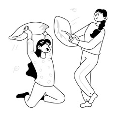 Celebratory Moments Doodle Mini Illustrations