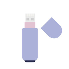 Vector Illustration of USB device isolated