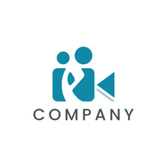 Simple and modern letter E film camera logo vector. Suitable for the technology, entertainment, studio, media industries and many more.