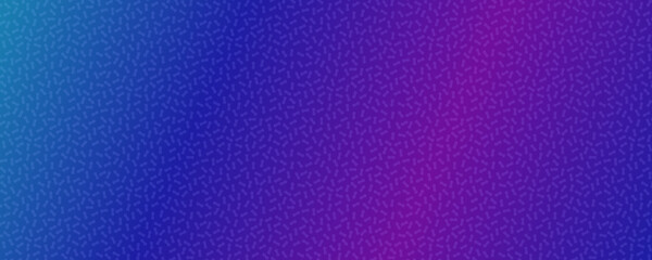 Blue grain background. Gradient banner