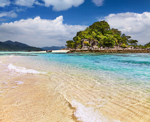 Tropical beach in Thailand