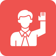 Raise Hand Icon