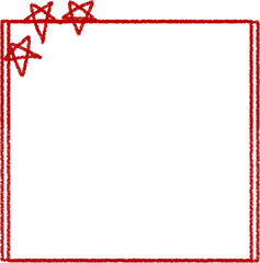 Red pencil asterisk highlighting square box