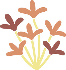 cute cartoon plant illustration