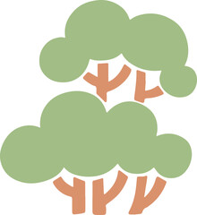 cute cartoon plant illustration