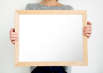 Picture frame png mockup, aesthetic home decor, transparent design