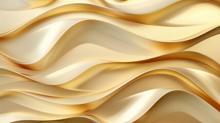 Obraz premium Premium Luxurious Abstract Gold Accent Shiny Silk Foil Metal Material Texture Background