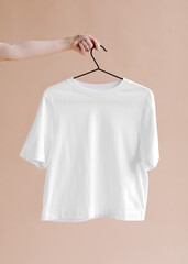 T-shirt PNG mockup women’s apparel fashion unisex