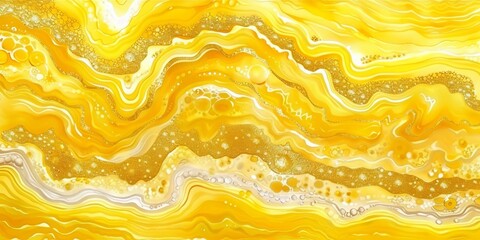 Fototapeta premium Premium Luxurious Abstract Gold Accent Shiny Silk Foil Metal Material Texture Background