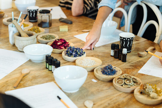 Inside a traditional natural soap-making workshop process