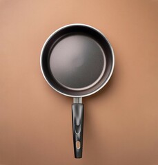 Elegant pan with a black handle