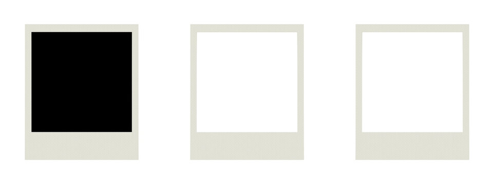 Picture photo square mockup illustration