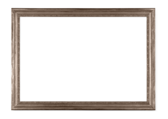 Frame mockup PNG sticker, home decor, vintage bronze design