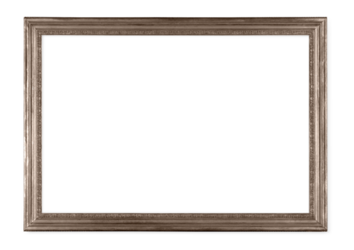 Frame mockup PNG sticker, home decor, vintage bronze design