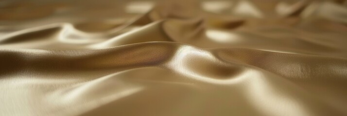 Obraz premium Luxurious Abstract Gold Accent Shiny Silk Foil Metal Material Texture Background