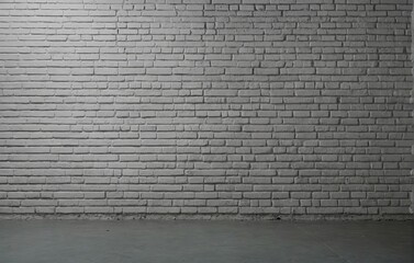 A gray brick wall texture with a white brick background.
