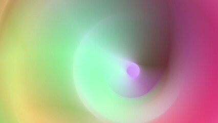 Colorful background with circles and lines. Gradient rainbow color multi-layers curve lines.