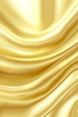 Luxurious Abstract Gold Accent Shiny Silk Foil Metal Material Texture Background