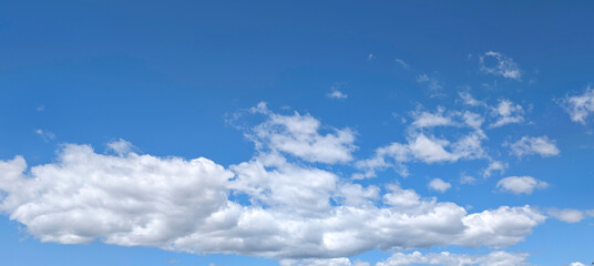 青空　空　雲　背景素材