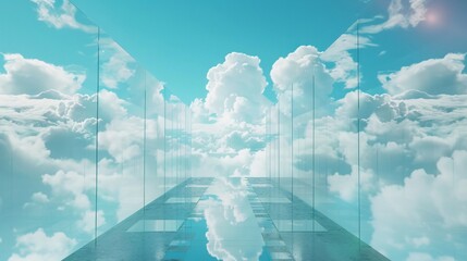 Cloud Computing Technology Internet Storage Network Concept