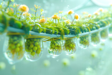 Aeroponic cultivation and the extraction of active ingredients from the plant's. Introduction future technology workflow