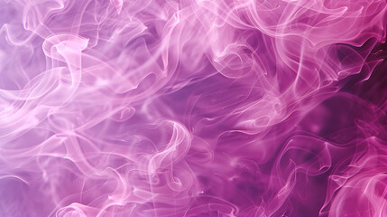 Obraz premium Feminine and whimsical, delicate pearl pink smoke dances through the air,