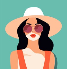 girl in sunglasses