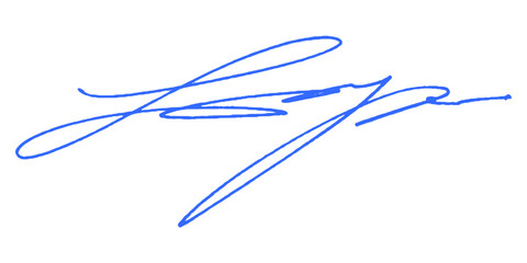 Handwritten fake scribble signature in ink. Abstract  autograph. Imaginary scribble signature